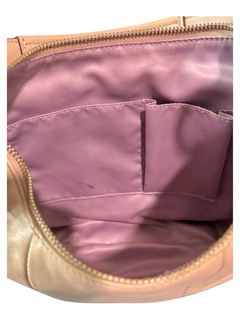 Coach Kristin bag model B 1375-F22306 in Ivory & Silver GUC - Picture 7 of 10